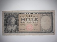 Mille Lire Medusa serie sostitutiva 20-3-1947 (L1042)