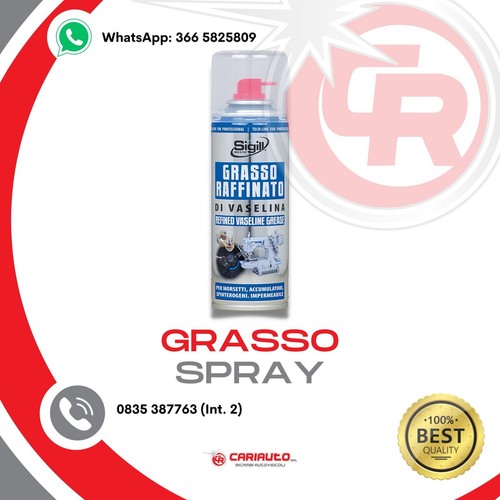 Grasso raffinato spray - raffinato, di