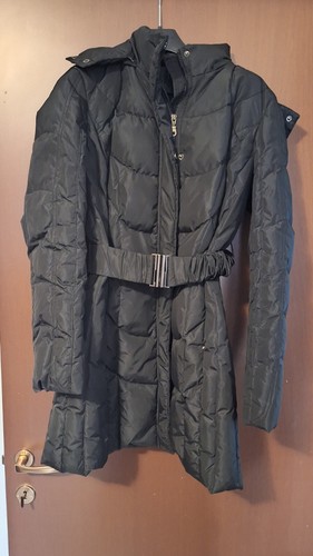 Piumino nero con cappuccio - , xl