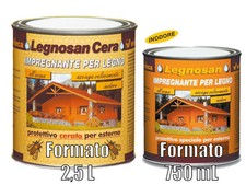 VELECA IMPREGNANTE PROTETTIVO LEGNO DA ESTERNO 750ml  2,5lt INODORE LEGNOSAN