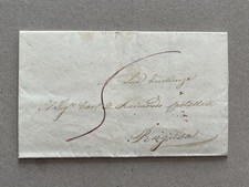 A) Lettera prefilatelica Santa
