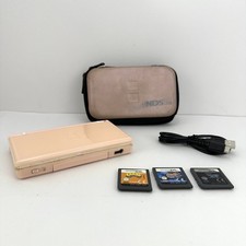 Console NINTENDO DS LITE PAL rosa COMPLETA di pennino,cavo,custodia e 3 giochi