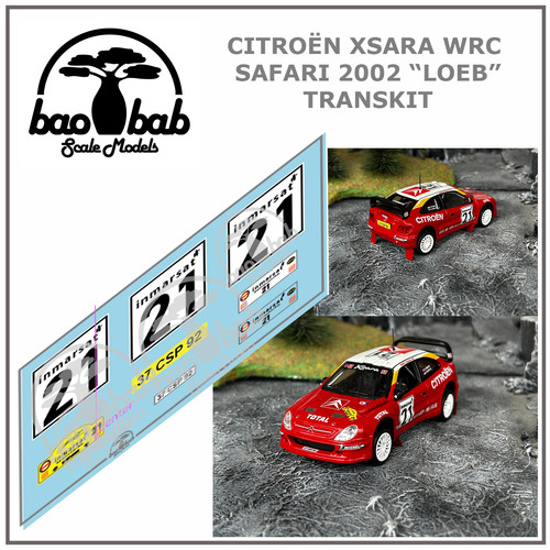 Calcas transkit citroën - 1/43,