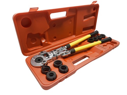 Pinza pressa per - , tubi
