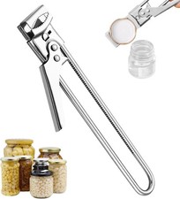 Tekenewbse Apriscatole Manuale Regolabile, Acciaio Inossidabile Apri Barattoli P