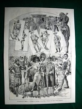 Il Carnevale di Milano nel 1884 - Il ballo in costume in casa Erba