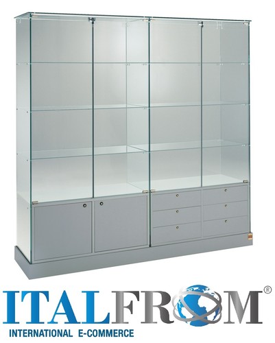 Vetrina con top - in, cristallo