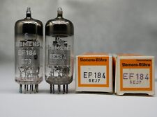 1x Tubo Siemens EF184 6EJ7 Nuovo NEW in Box