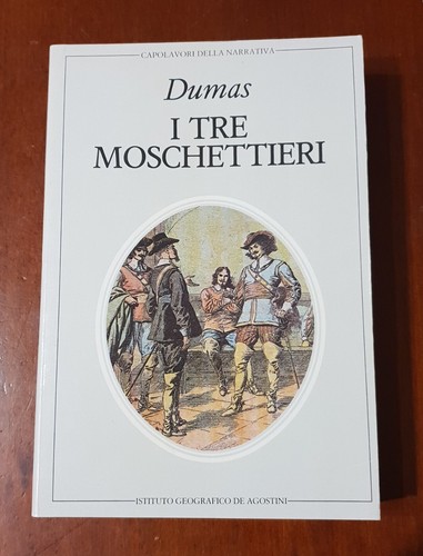 Libro tre moschettieri - tre, di