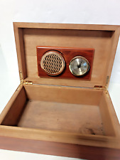 Scatole Porta Sigari Deumidificatore con Igrometro