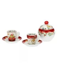 Thun Natale Zuccheriera Con 2 Tazzine Caffè Sweet Christmas