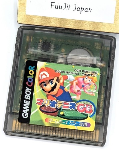 Gameboy color mario - color, tennis