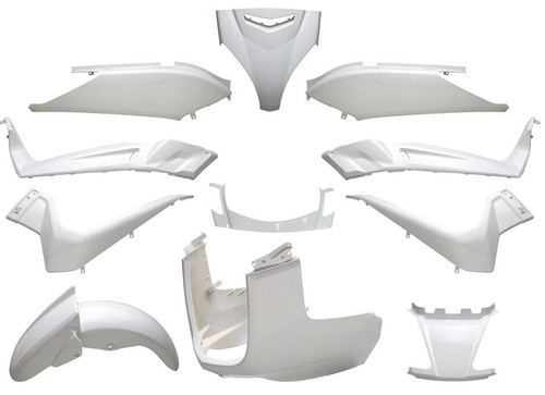 Kit carene bianco lucido - 11,