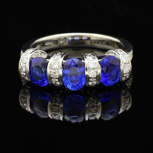 Anello fantasia oro bianco - fantasia,