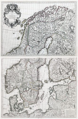 Mappa scandinavia norvegia - mappa,