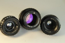 Lens Vintage Soviet Set 3 pcs