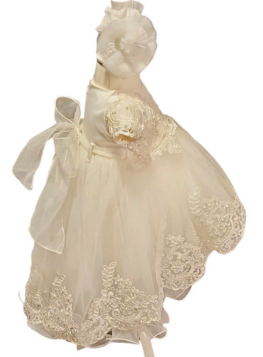 Abito battesimo bambina 56 - abito, tg