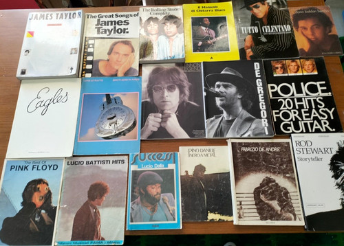 Lotto libri book spartiti - 14,