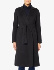 Cappotto nero o malva con