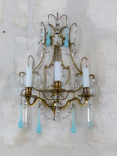 Lampadario antico murano acqua - lampadario,