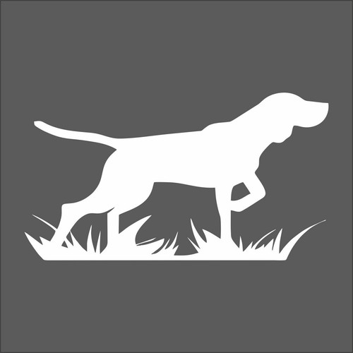 Adesivo pointer cane caccia - cane,