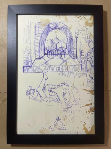 Salvador dalì disegno - dalÌ, su