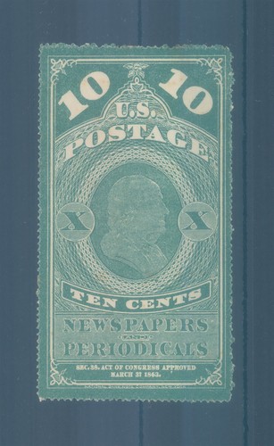 Francobollo giornale verde usa - francobollo,