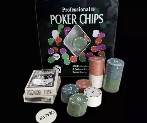 Professional poker set - poker, gift