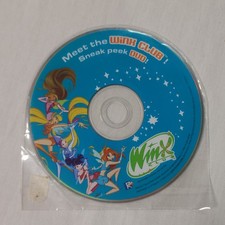 Meet The Winx Club Sneak Peek DVD 2004 Vintage 10 minutes Plastic Pouch Season 1
