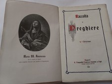 Antico libro di preghiere: Napoli 1901-Maria SS.Addolorata.