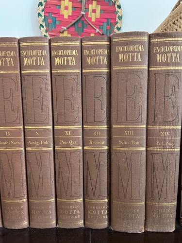 Enciclopedia motta originale - motta,