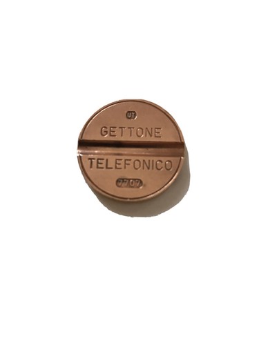 Gettone telefonico 7707 raro - telefonico,