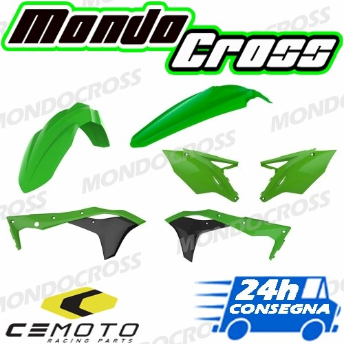 Kit plastiche cemoto verde - kit, 05
