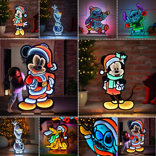 Disney specchio infinito led - disney,