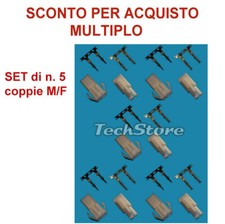 SET N. 5 Coppie x Connettore
