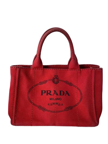 Borsa tote prada tela - tote, stampa