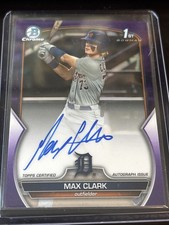 Bowman Chrome Max Clark 2023