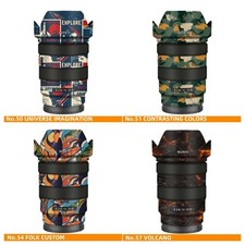 Adesivo per Sony E 16-55 mm F2.8 G decalcomania pelle vinile pellicola obiettivo fotocamera