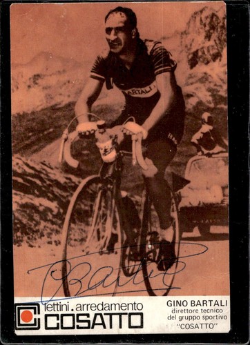 Cartolina ciclismo bartali - cartolina,