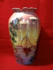 VASO IRIDESCENTE CON BORDO