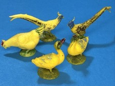 5 ANIMALS GEESE CHICKEN