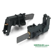 COPPIA SPAZZOLE CARBONCINI MOTORE CESET LAVATRICE CANDY HOOVER GASFIRE IBERNA