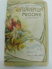 Calendarietto da barbiere Florealia Migone 1910