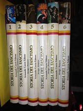 STORIA DEL FASCISMO 1/6 Arrigo Petacco pres Dennis Mack Smith CURCIO 