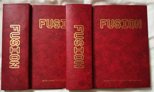 Fusion magazine retro binder - fusion,
