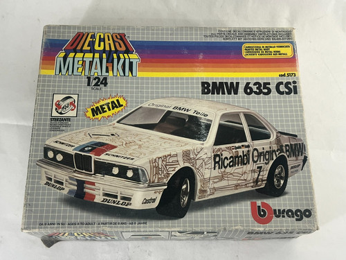 Bburago bmw 635 csi - bmw, metal