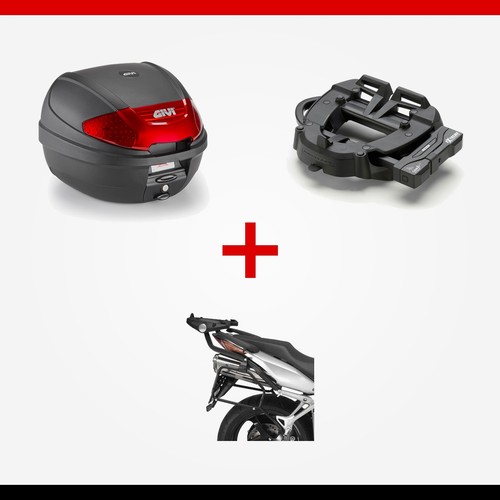 Kit givi e300n2b bauletto - givi,