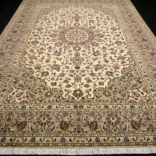 Oriental teppich keschan beige - keschan,