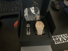 42MM Fully Iced Arabic Dial
