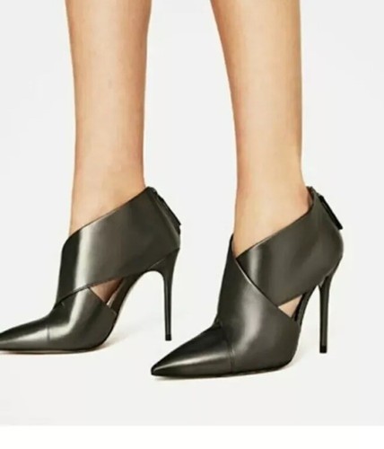 Stivaletto zara peltro vera - stivaletto,